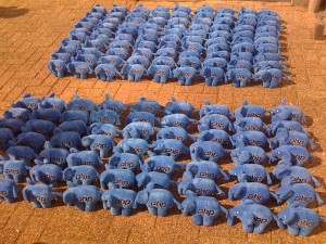 The elePHPants march The elePHPants march